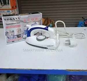 Travel Electrical Steam Iron Press With Foldable Handle