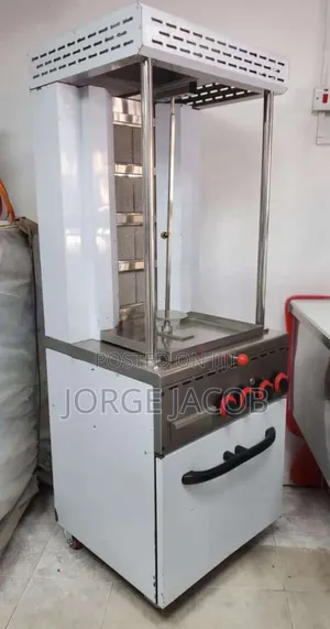 Photo - Commercial Shawarma Machine With Cabinet