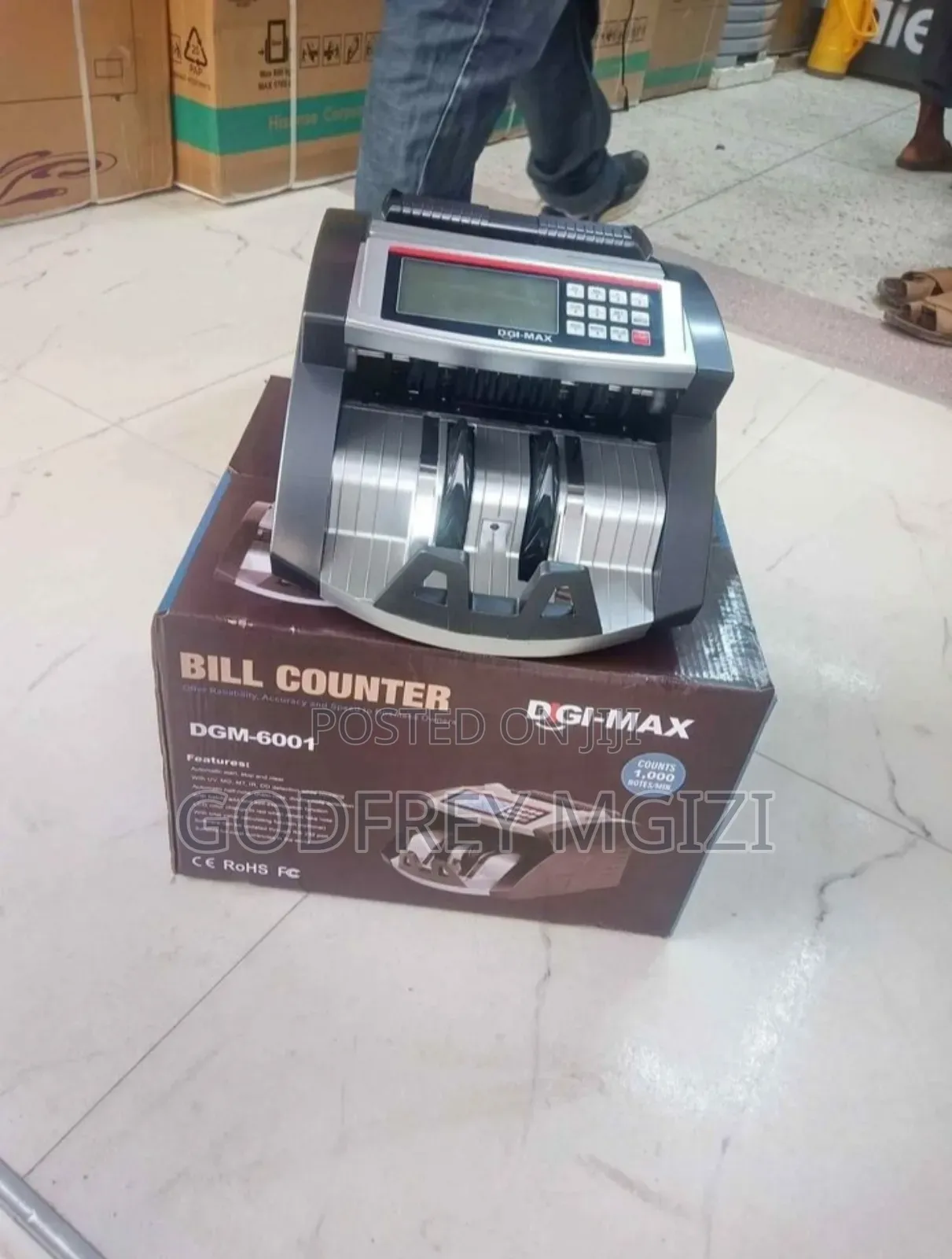 Dig Max Counter Bill Machine