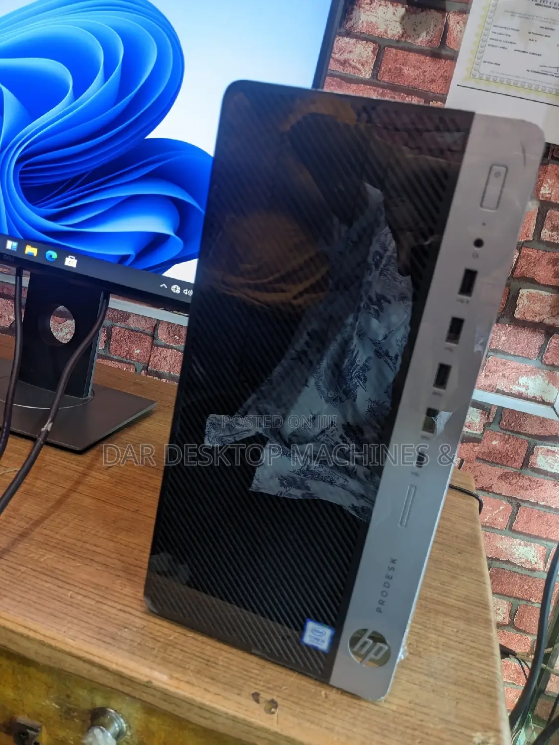 Desktop Computer HP ProDesk 600 G4 8GB Intel Core I5 SSD 256GB