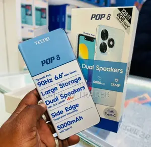 Photo - New Tecno Pop 8 128 GB Blue