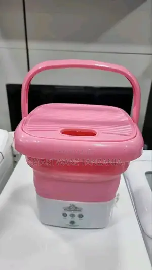 Mini Washing Machine, Foldable Washer Spin Dryer With Basket
