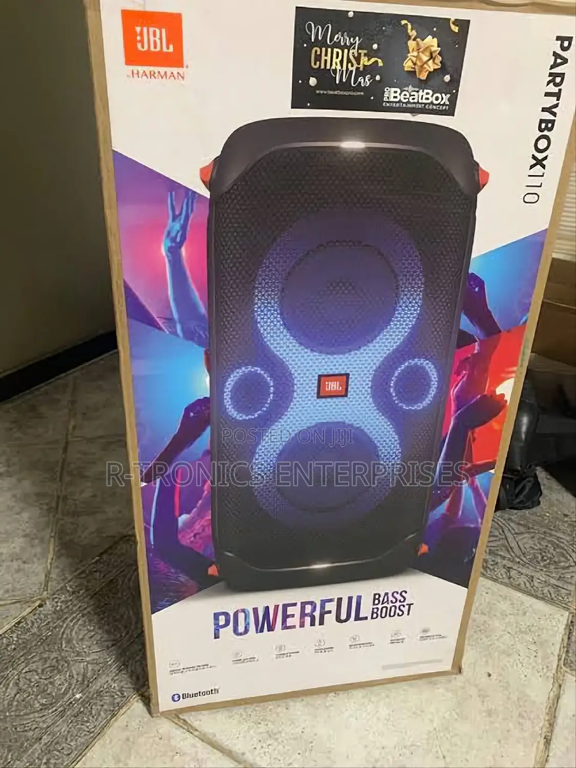 JBL Partybox 110 Portable Party Speaker (160watts)