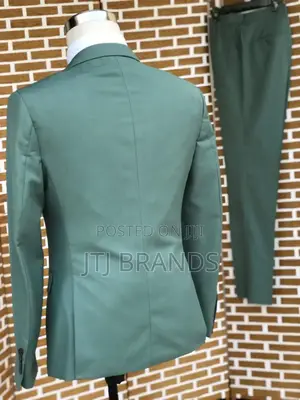 Greenish Male's Suits