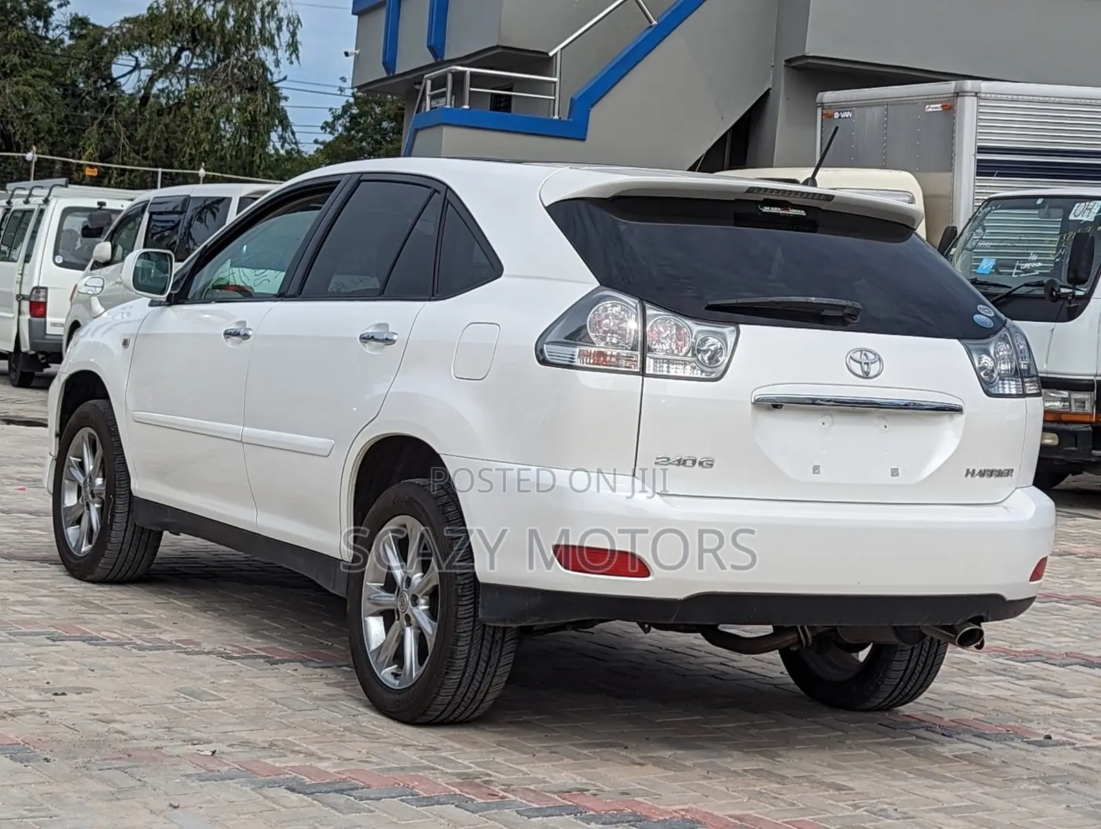 Toyota Harrier 2008 White