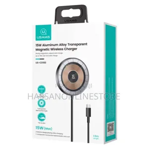 Usams CD183 Magnetic Wireless Charger 15w Magsafe Typec