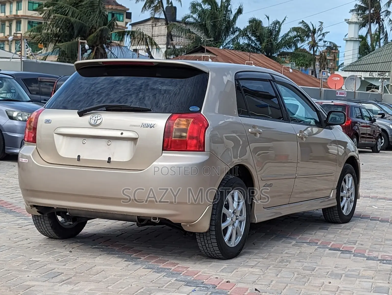 Toyota Corolla RunX 2004 Gold