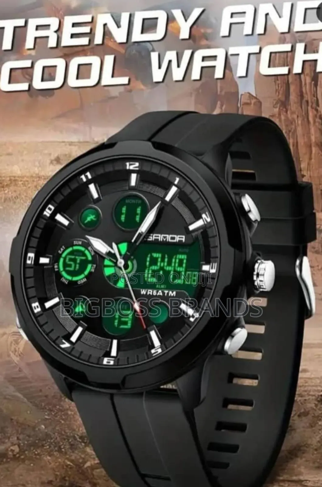 Sanda Watch 4 Button