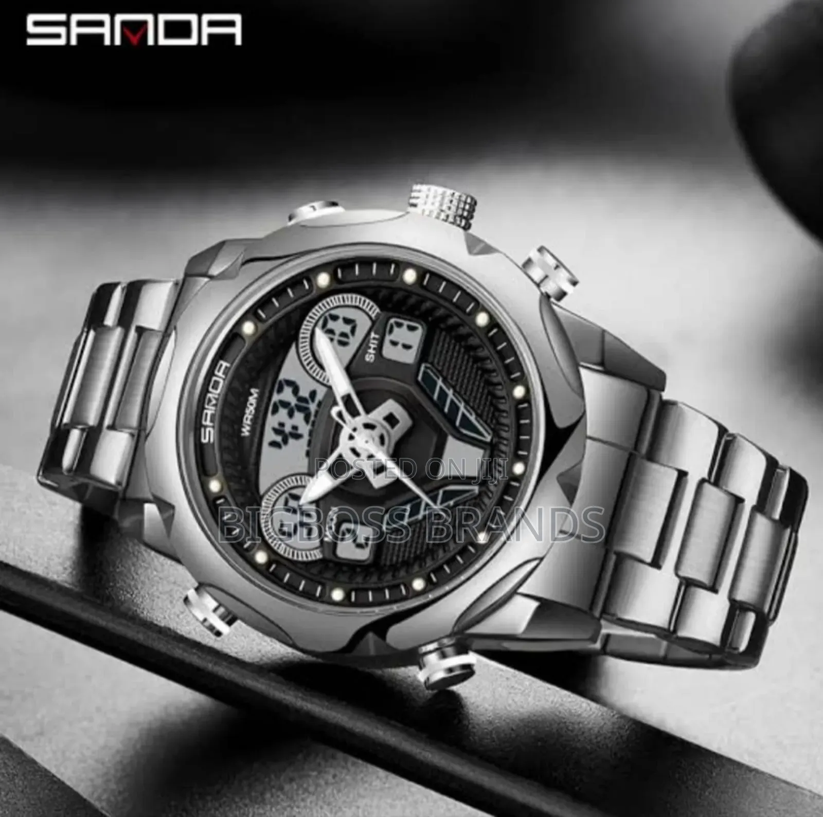 Sanda Watch Digital and Analogy