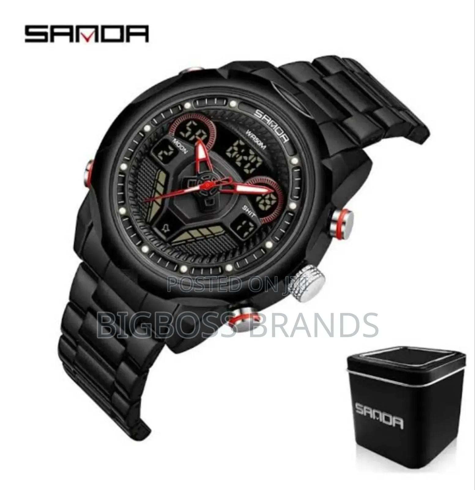 Sanda Watch Digital and Analogy