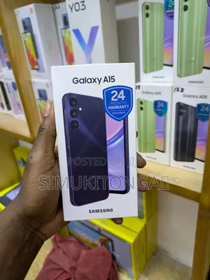 New Samsung Galaxy A15 128 GB Black