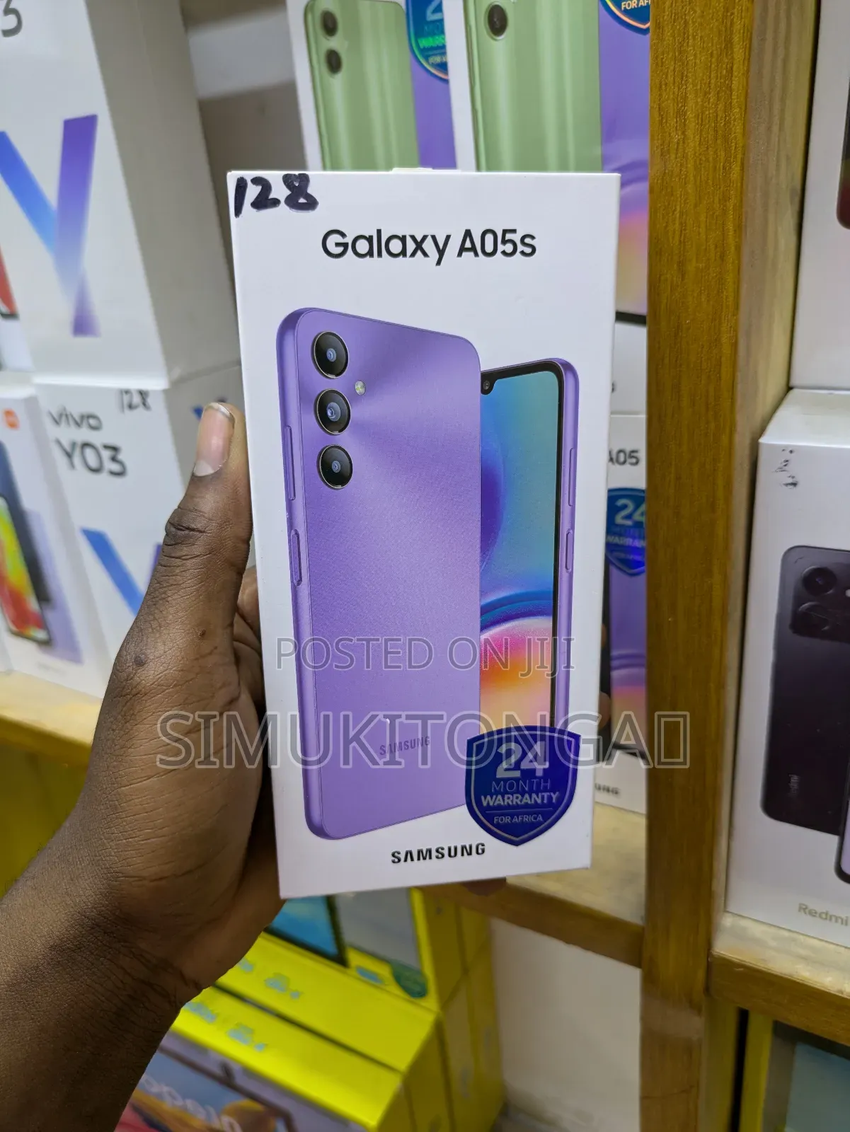 New Samsung Galaxy A05s 128 GB Purple