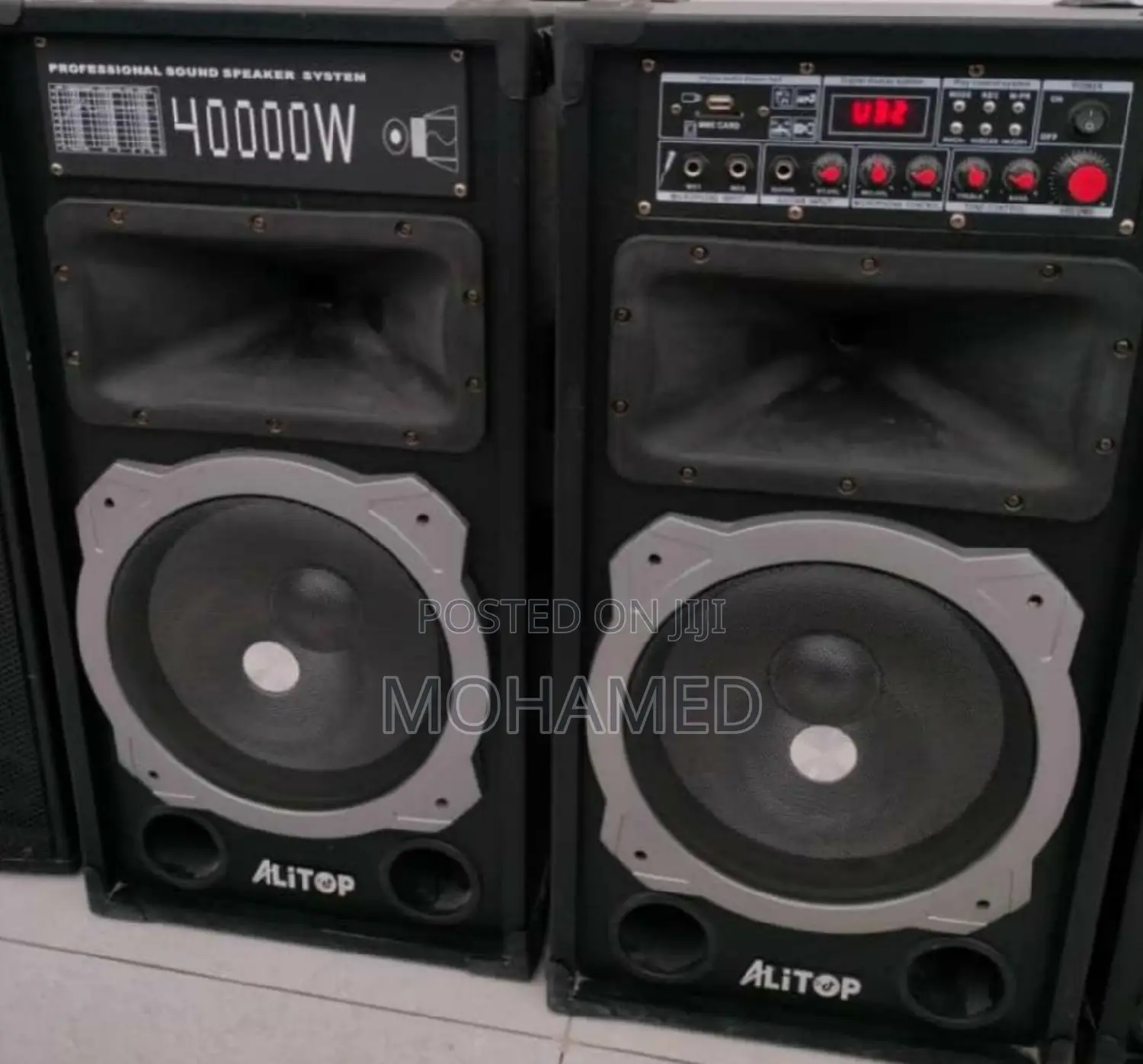 Alitop Mziki Mne 40000w