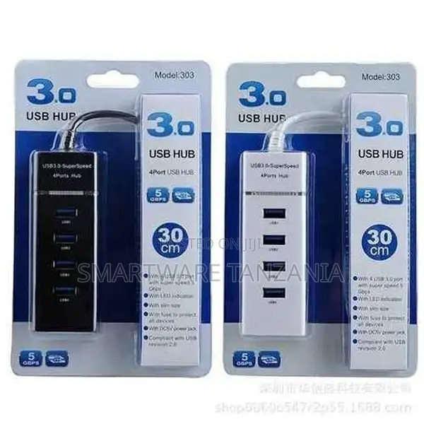 USB HUB 4 Port High Speed USB 2.0 Hub USB Port Portable OTG