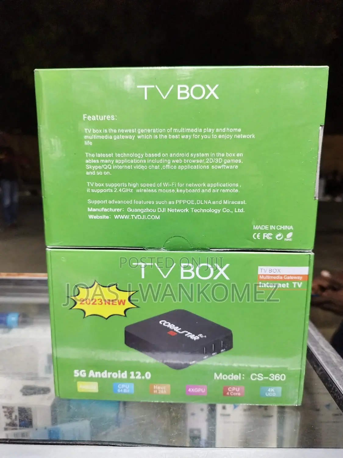 New Android Tv Box(Android 12).