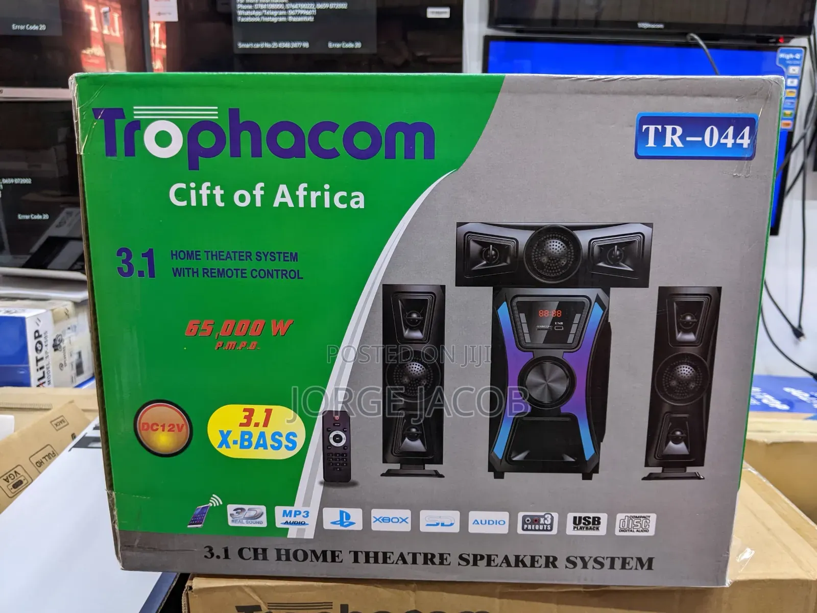 3 Speakers Subwoofer New