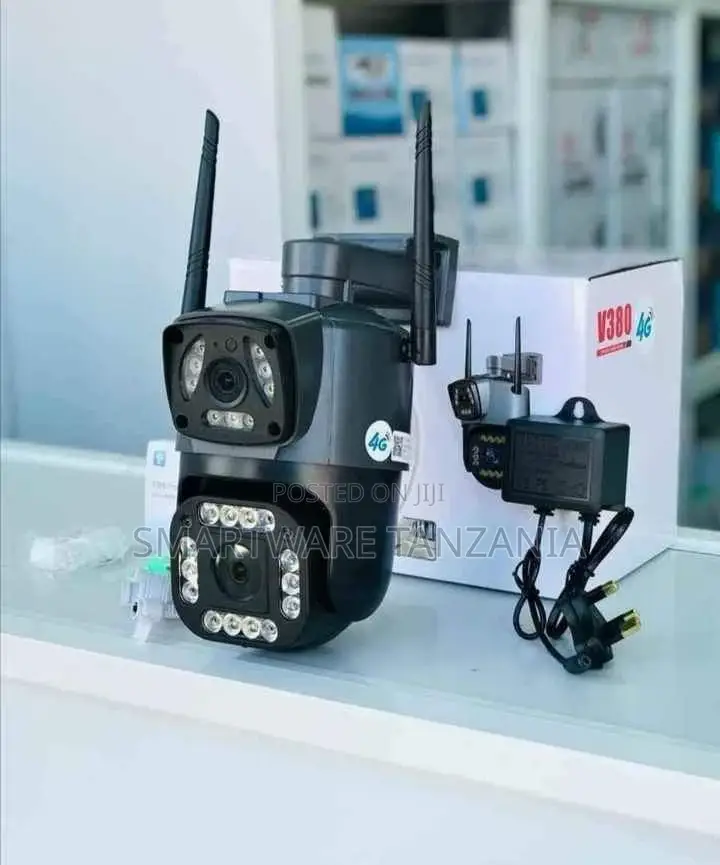 4G LTE Cellular Solar/Wireless Security Camera With SIM Card