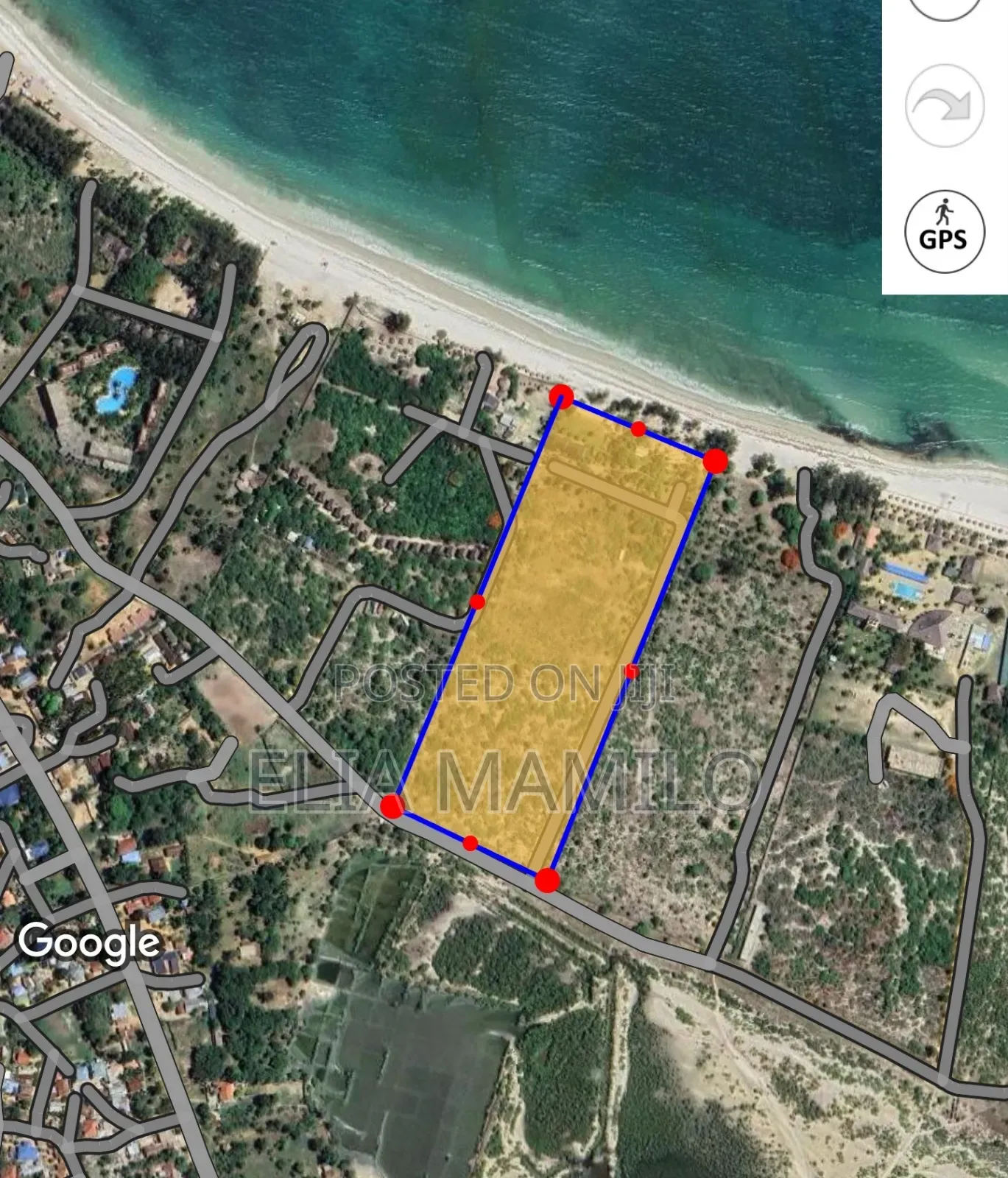14 Acres Beach Plot and Two Houses for Sale in Dar ES Salaam