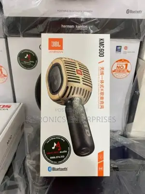 JBL Kmc600 Wireless All in One Karaoke Microphone Speaker