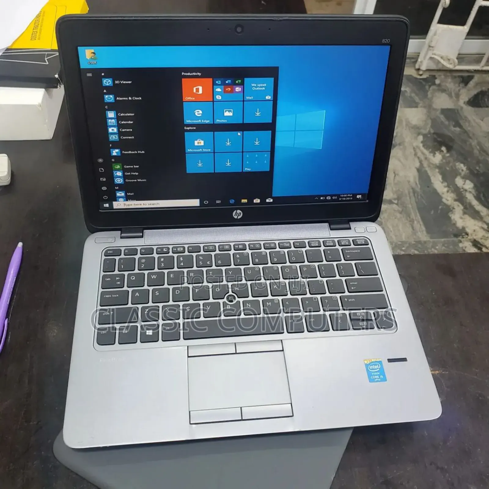 Laptop HP EliteBook 820 G2 4GB Intel Core I5 HDD 500GB