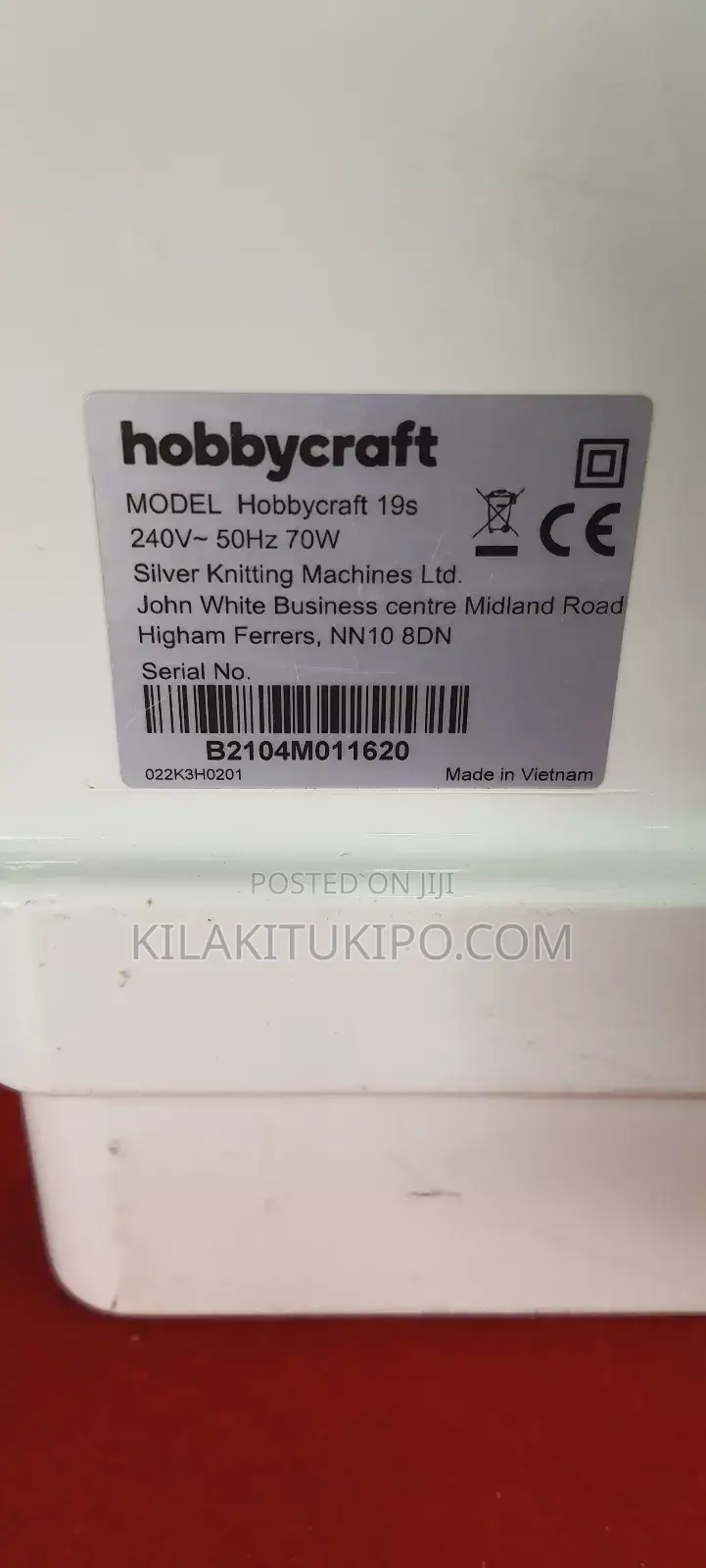 Sewing Machine Hobbycraft
