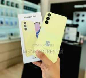 New Samsung Galaxy A15 128 GB Yellow