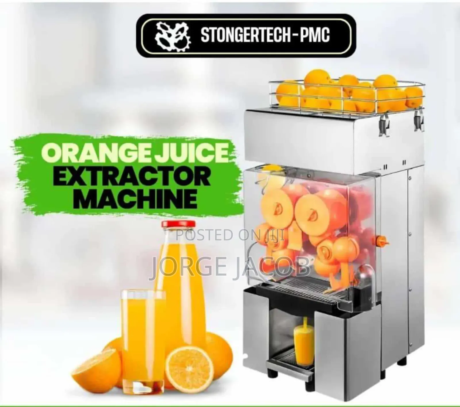 Commercial Electric Orange Juice Extractor Machine 120W