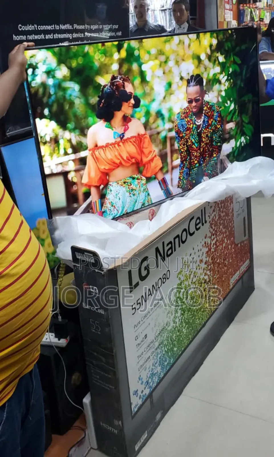 LG TV Nano80 Inch 55