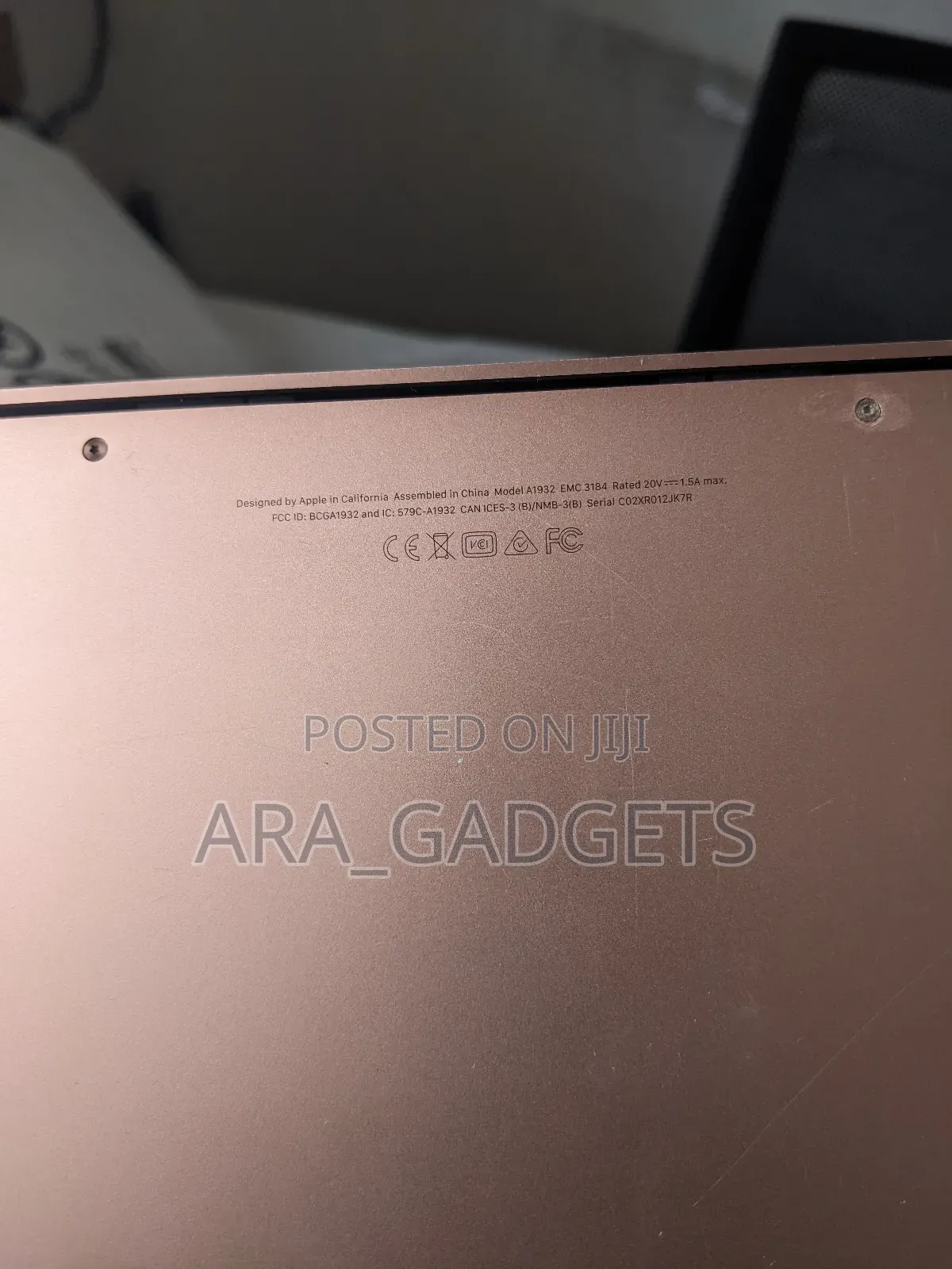 Laptop Apple MacBook 2018 8GB Intel Core I5 SSD 256GB