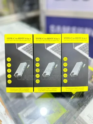 USB Type C HUB to 8 Ports