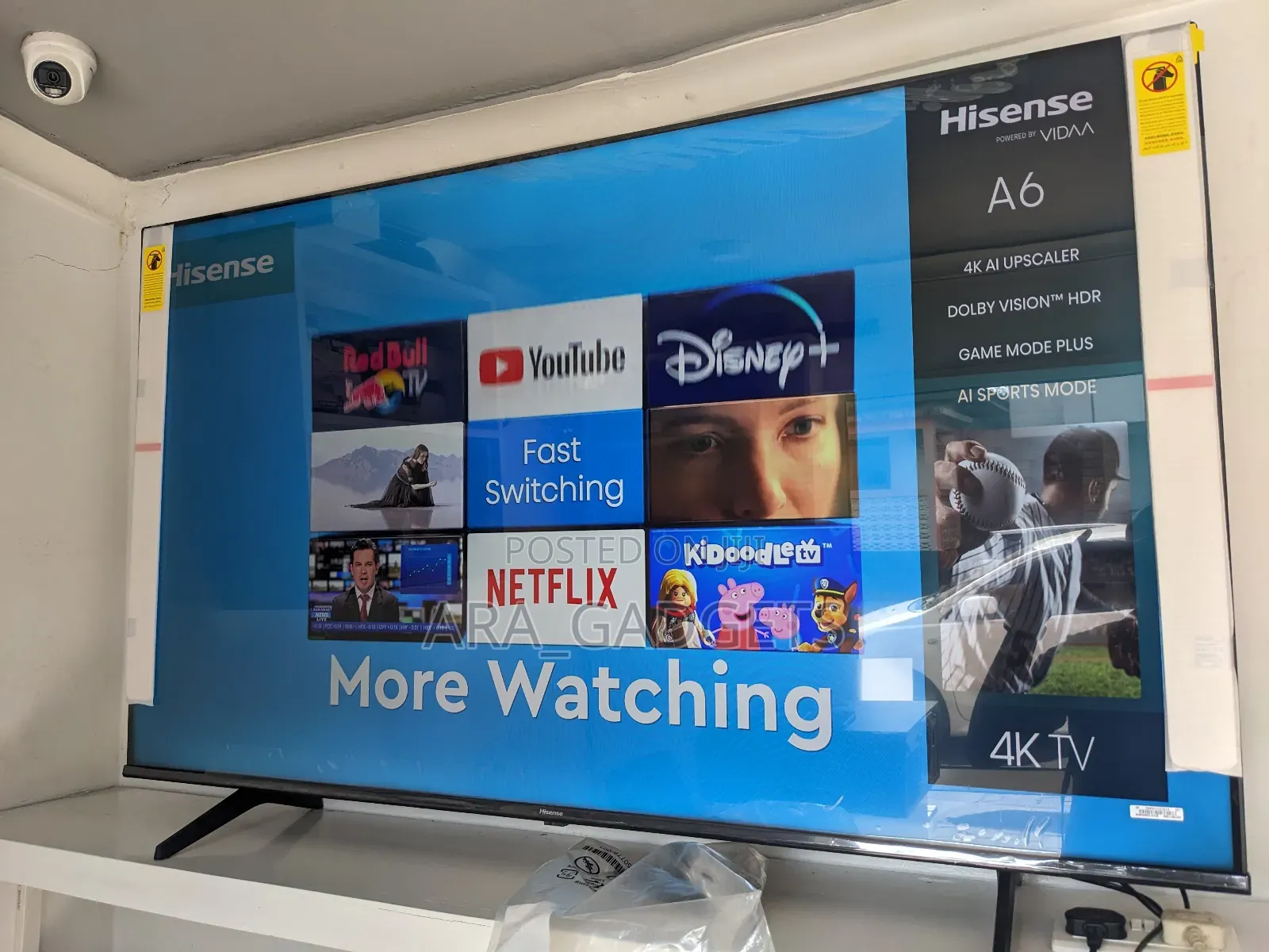 Hisense A6, 58 Inch