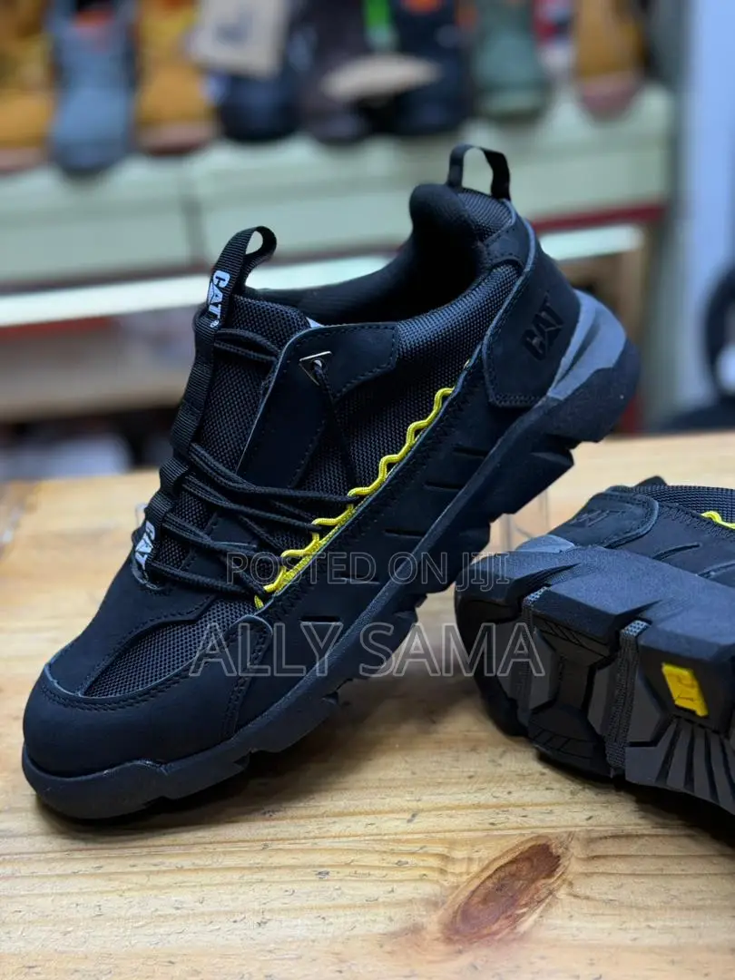 Mens Cat Boot Pure Leather