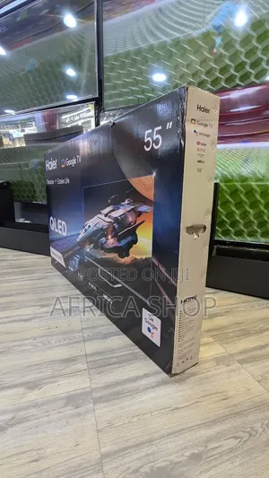 Haier Smart QLED Google Tv H55S800UX