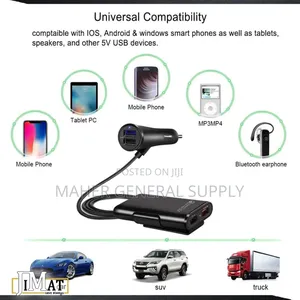 USB Fast Car Charger Adapter