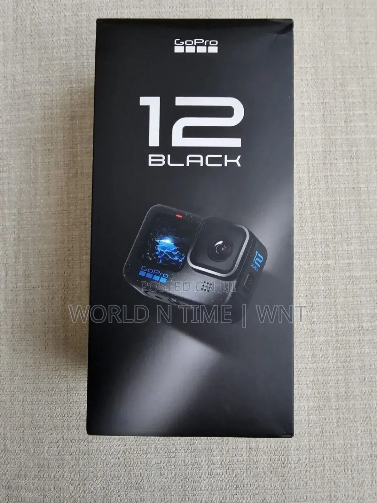 Gopro HERO12 Black Action Camera(Waterproof + Stabilization)