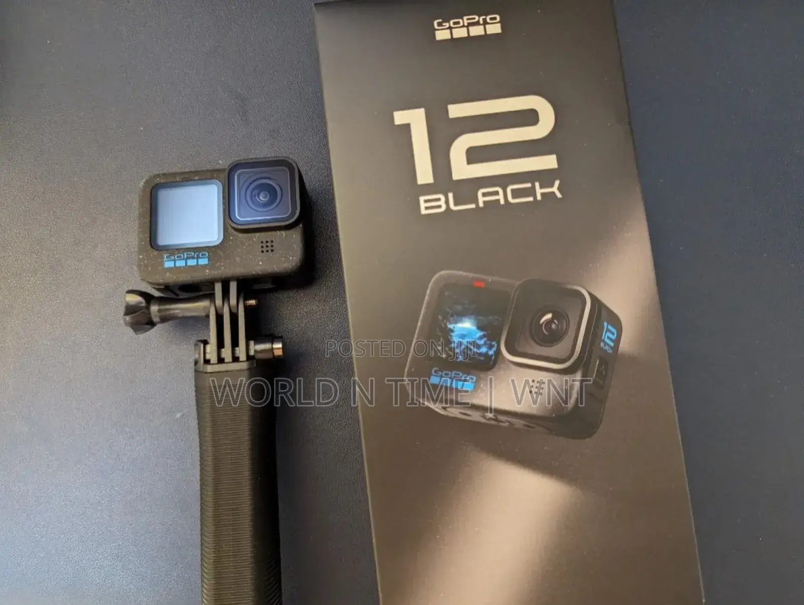 Gopro HERO12 Black Action Camera(Waterproof + Stabilization)