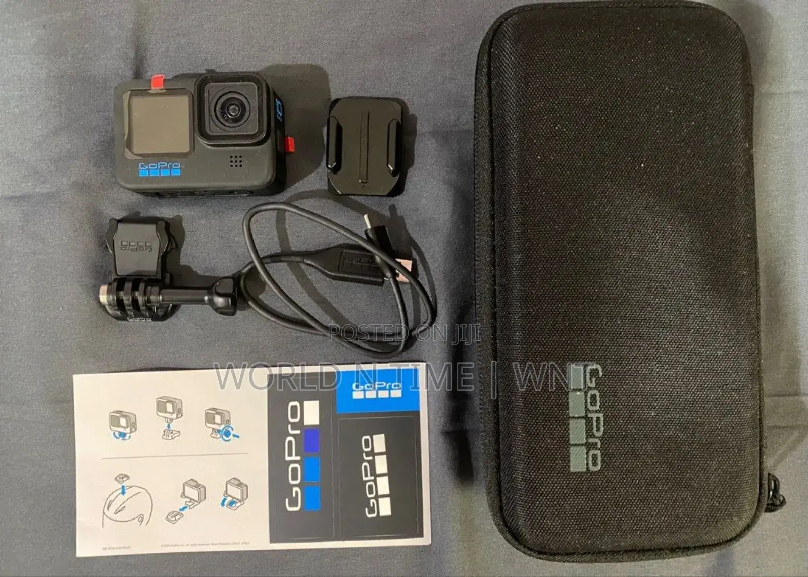Gopro HERO12 Black Action Camera(Waterproof + Stabilization)