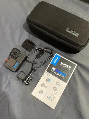 Gopro HERO12 Black Action Camera(Waterproof + Stabilization)