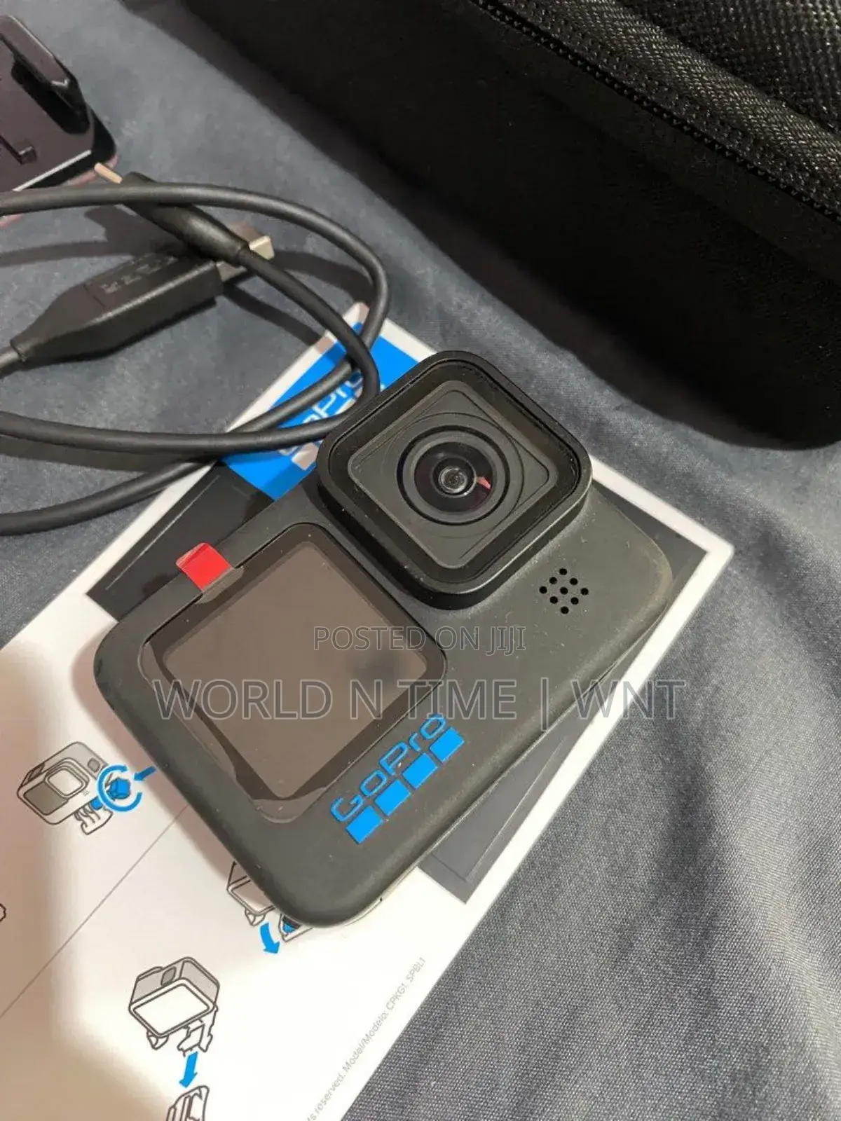 Gopro HERO12 Black Action Camera(Waterproof + Stabilization)