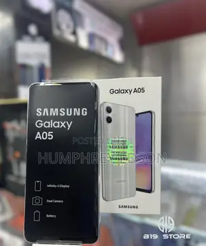 New Samsung Galaxy A05 64 GB White