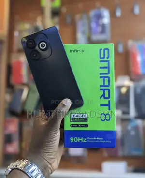 New Infinix Smart 8 64 GB Black