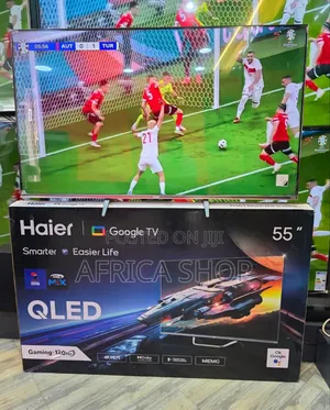 Haier Smart QLED Google Tv H55S800UX