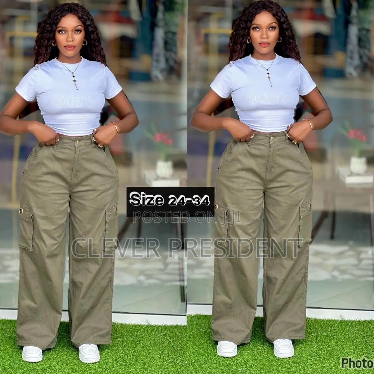 Cargo Pants Piga SIM Au Whatsapp