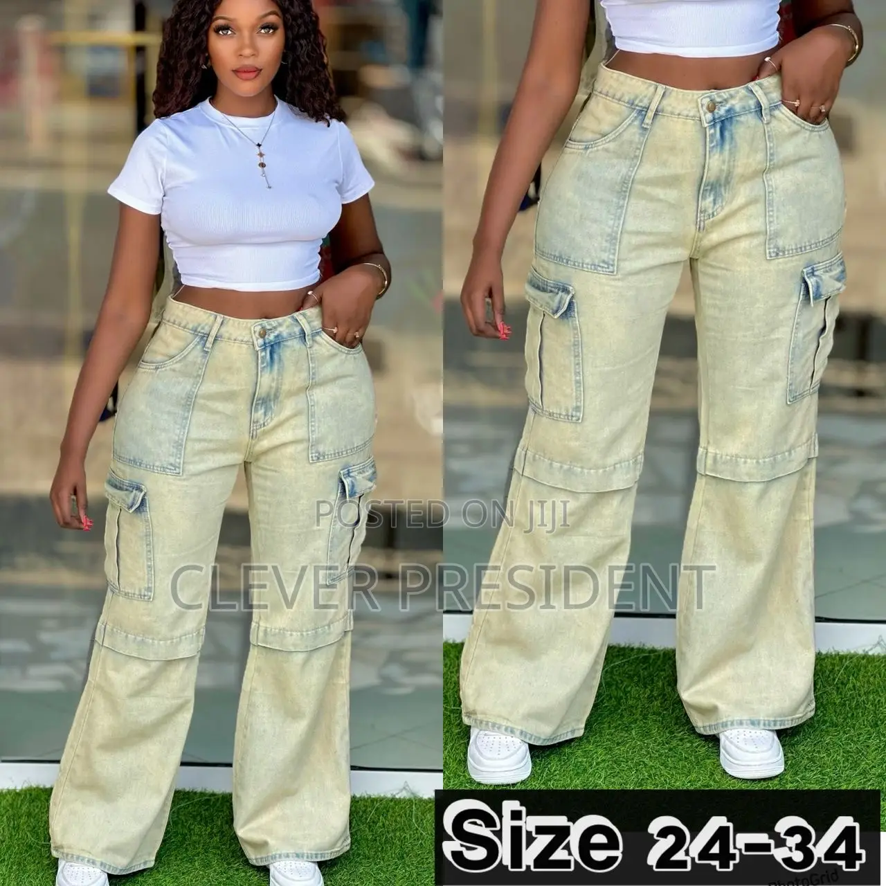 Cargo Pants Piga SIM Au Whatsapp