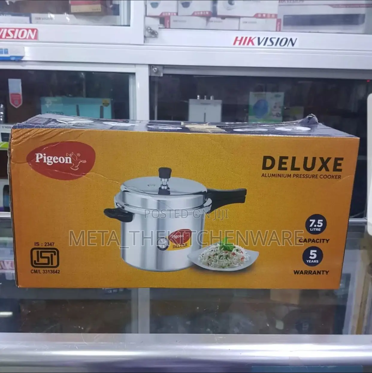 Pigeon Deluxe Pressure Cooker 12litres