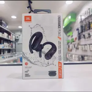 JBL Endurance Peak 3 TWS Sport in-Ear Headphones (Black)