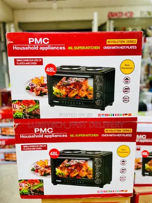 PMC Oven 48l With 2 Hotplates
