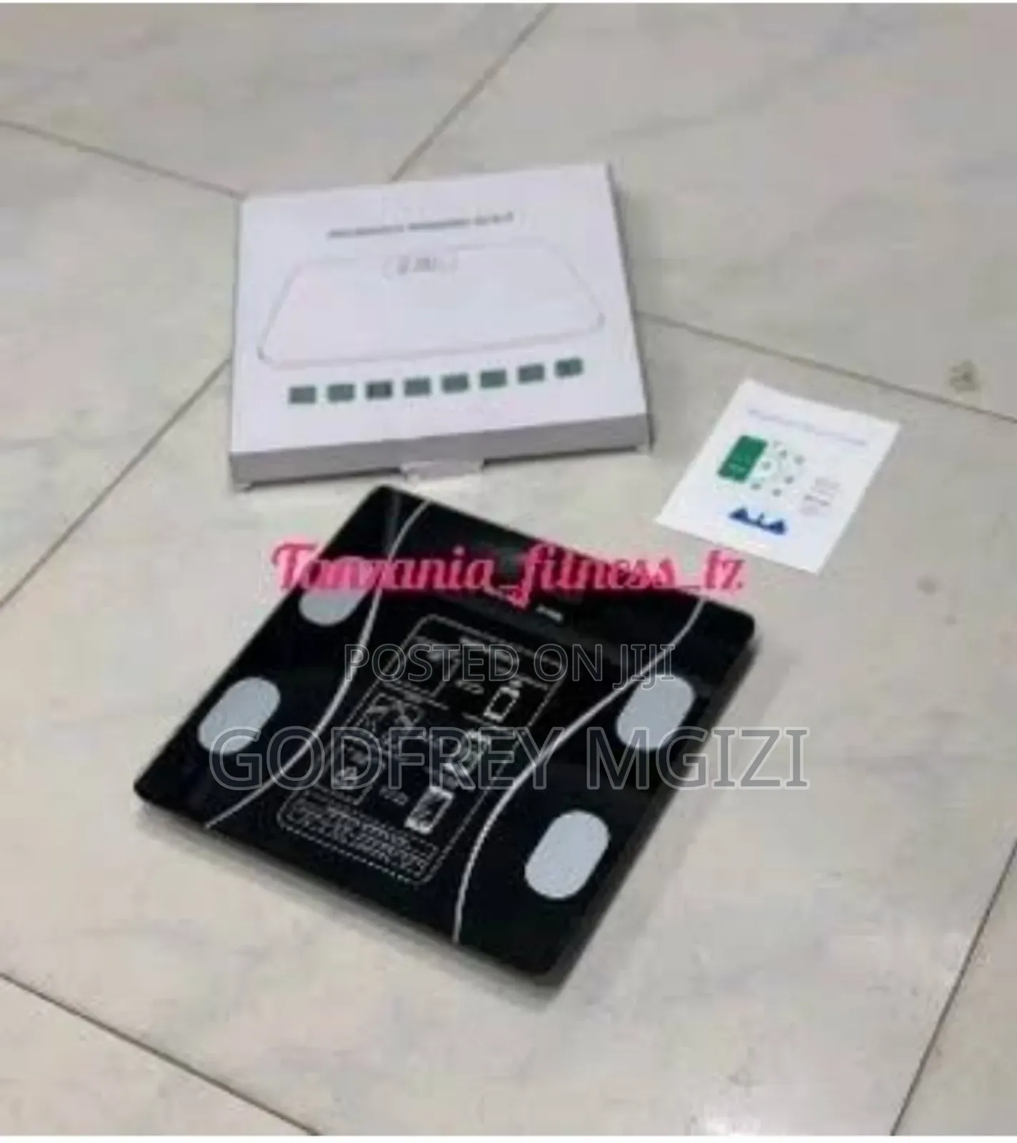 Electrical Bathroom Scale Max .180kg D =50G