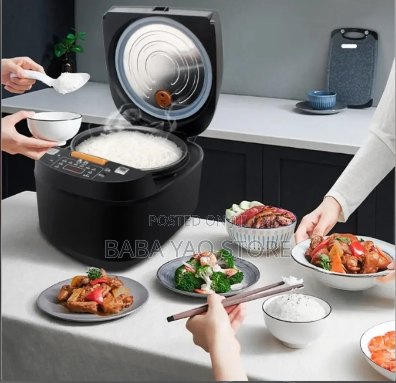 Multi Functional Rice Cooker 5LT Intelligent Household Uses.