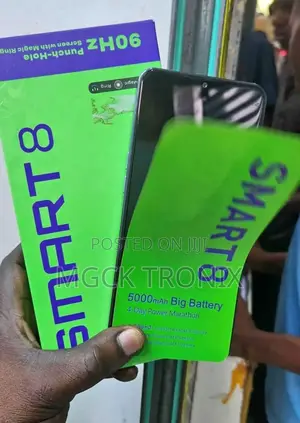 New Infinix Smart 8 128 GB Blue